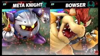 Super Smash Bros Ultimate Amiibo Fights &ndash; Request #24045 Meta Knight vs Bowser