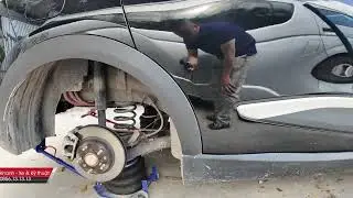 Đ&aacute;nh G&iacute;a Hệ Thống Treo, Gầm, Phuộc Vinfast VFe34 Khi V&agrave;o Chống Đinh Vỏ Xe Michelin #vfe34 #michelin