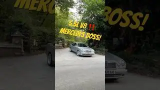 Mercedes-Benz e55 AMG , the 5.5L V8 , 354bhp limo beast!🔥