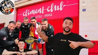 ENTRENO EN CLIMENT CLUB DONDE ILIA TOPURIA SE CONVIRTIO EN CAMPEON DE UFC!