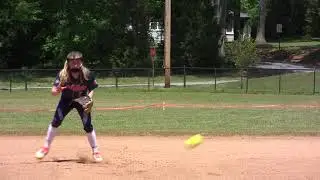 Ava Moon's Softball Skills Video