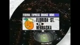 1993 FSU Football vs Nebraska Highlights