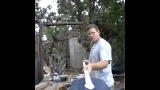 Homemade boat paddle/ oar