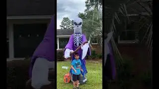 EllisINFLATES - 8 ft Floating Head Reaper Halloween Inflatable!!!