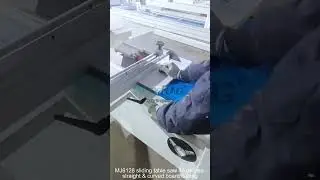 MJ6128 table panel saw melamine board wood cutting machine for nesting woodworking furniture cabinet