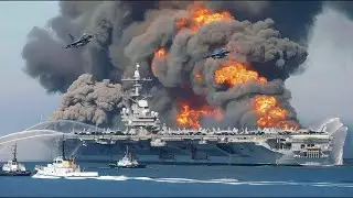 13 minutes ago: Russian Sukhoi Su-57 pilot brutally destroys US aircraft carrier in the Black Sea