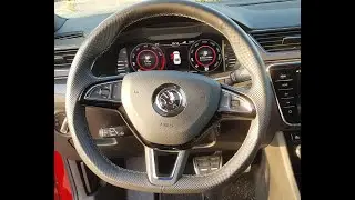 2019 Skoda Superb Sportline park assist test asystenta parkowania