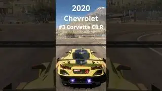 Chevrolet Corvette C8 evolution in Forza Horizon 5