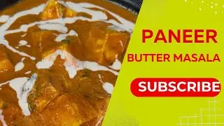 PANEER BUTTER MASALA. CREAMY TASTY DELICIOUS 