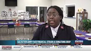 Salvation Army In Lynchburg Face Financial Strain As Donations Drop