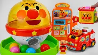 89 Minutes Satisfying with Unboxing Cute Anpanman GAS STATION Set Toy Collection ⛽ ASMR