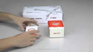 DJI F450&Naza-M Setup Demo-Major Parts Introduction