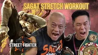 Stretch with Sagat Petchyindee - The Street Fighter Muay Thai Legend | A Hanzo Special