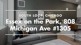 Chicago Apartment Tour | Essex on the Park, One-Bedroom Furnished Home in South Loop