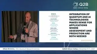 Q2B25 Silicon Valley | Ethan Krimins, CEO, Quantum Research Sciences