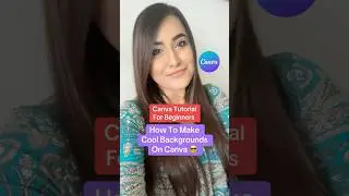 Canva Tutorial - How To Make Custom Backgrounds For Your Social Media Posts Using Canva!