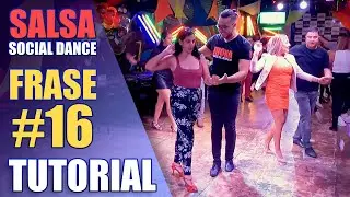 💃​🕺​ TUTORIAL: FRASE 16: CLASE DE SALSA SOCIAL DANCE / 2023 / JHONA SOCIAL DANCE