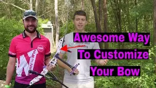 How To Make Splatter Paint Design On Your Recurve Or Compound Bow