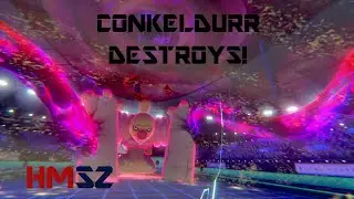 Pok&eacute;mon Competitive Battles. Conkeldurr Destroys! HMSZ Universe