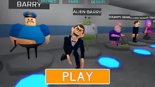 PLAYING As All NEW Barry MORPHS And USING POWERS - [NEW] ROBLOX BARRY'S PRISON RUN V2 (OBBY)