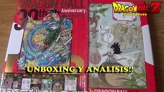 Dragon Ball 30th Anniversary Super History Book 2016 Unboxing y análisis completo