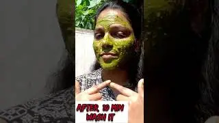 Remove Pimple,Acne,Darkspot instant with ||Neem Facepack|| #shorts #youtubeshorts #Diy #Neemfacepack