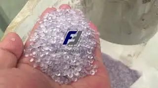 Transparent PVC pelletizing machine