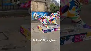 🐂 Birmingham and the Bull: Symbol of the City | Bullring Statue #travel #birmingham