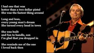 George Jones - The One I Loved Back Then (The Corvette Song) LYRICS