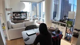 DITL living in nyc apartment  (raw + no BGM)
