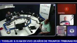 TRIBUNAS ROJA &  VERDE  2025  OCTUBRE  24 :  TODELAR  9.10 AM EN VIVO :25 A&Ntilde;OS DE TRIUNFOS :