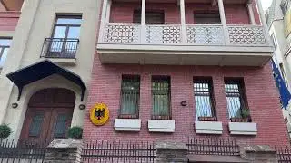 DEUTSCHE BOTSCHAFT in TIFLIS Botschaftsgeb&auml;ude in Georgiens Hauptstadt Tiflis (TIBLISI)