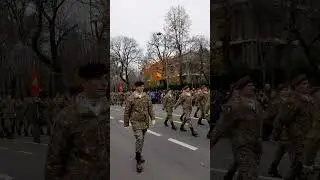 MILITARY PARADE BUCHAREST ROMANIA DECEMBER 1, 2025!