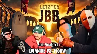 Letztes JBB | 8tel-Finale #1 | D4M4GE vs. Flouw | REACTION