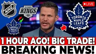 BREAKING NEWS: KINGS ACQUIRE LEAFS STAR IN HUGE TRADE! NHL CONFIRMS! MAPLE LEAFS NEWS TODAY