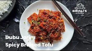 Spicy Dubu Jorim in 10 Minutes | Addictive Korean Braised Tofu 🔥