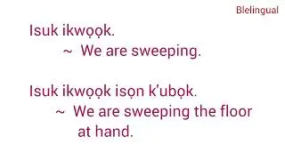 Learn Ibibio Progressive Tense #ibibio  #efik  #akwaibom #vocabulary #grammar #africanlanguage #new