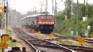 Honking RPM WAP4 hits 106kmph with Brindavan express !!!