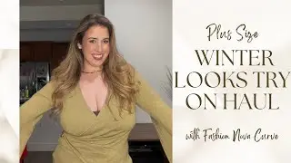 Стильные зимние образы: примерка от Fashion Nova Curve | Лорен Сангстер