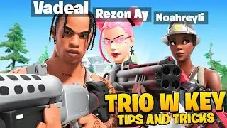 How to W-KEY like VADEAL, REZON, NOAHREYLI  👑TRIO FIGHTING KINGS 👑