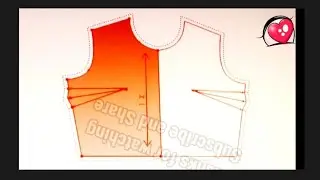 Beginner's Guid To Basic Front Bodice Pattern Drafting Tutorial || #DIY