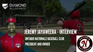 Jeremy Jayaweera President and Owner,  Ontario Nationals Baseball Club