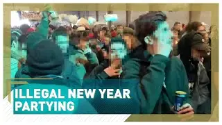 Thousands attended illegal New Year's Eve parties in France and UK
