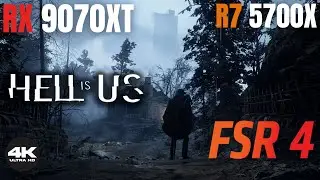 Hell is Us | RX 9070 XT + R7 5700X | 4K Ultra | FSR 4