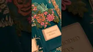 Lawn Collection Digital Printed Lawn Embroidery Patch & Heavy Daman #subscribe #foryou #luxurylawn