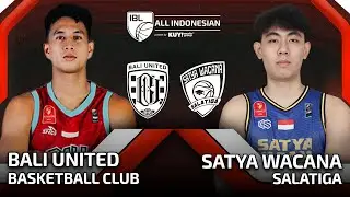 [LIVE] BALI UNITED BASKETBALL CLUB VS SATYA WACANA SALATIGA | IBL ALL INDONESIAN
