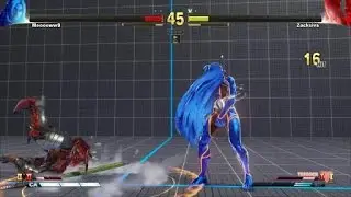 STREET FIGHTER V Seth projectile invincibility used in real match
