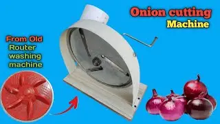How To Make Onion Chopper cutter🤩|| DIY Onion cutting Machine🧅