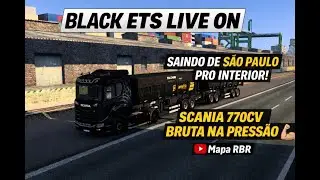 ETS2 AO VIVO 🔥 | Saindo de S&atilde;o Paulo pro Interior | Scania 770cv BRUTA NA PRESS&Atilde;O 💪 | Rodo Ca&ccedil;amba
