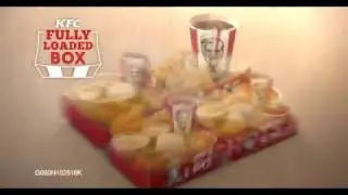 Have it all with the KFC Fully Loaded Box!